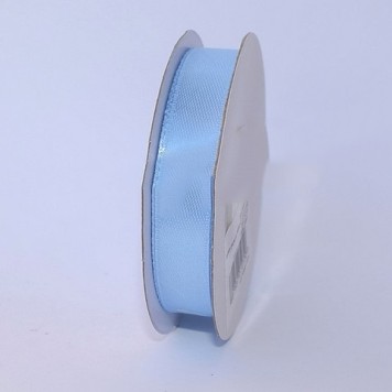 Banda decor saten 2cmx25y albastru deschis