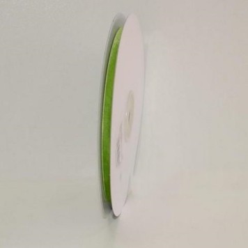 Banda decor catifea 0.6cmx10m verde muschi deschis