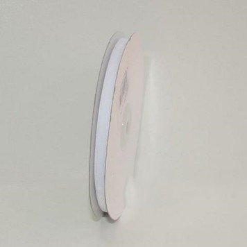 Banda decor catifea 0.6cmx10m alb