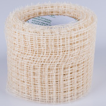 Banda dec. plasa simpla 5cmx10m natur