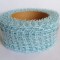 Banda dec. plasa simpla 5cmx10m albastru deschis