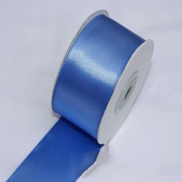 Banda decor saten 3.8cmx25y albastru deschis