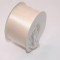Banda decor saten 5cmx25y crem