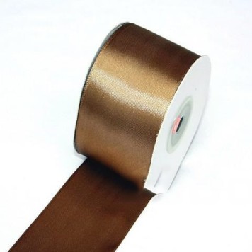 Banda decor saten 5cmx25y cappuccino