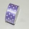 Banda dec. saten cu buline 3.8cmx25y mov deschis