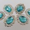 Diamante decor 24x32mm albastru
