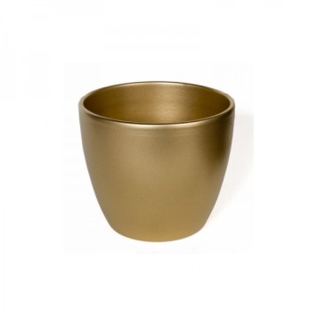 Bol ceramic 13cm auriu