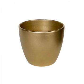 Bol ceramic 17cm auriu