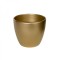 Bol ceramic 17cm auriu