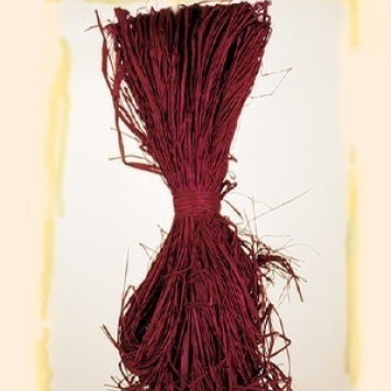 Raffia bordeaux