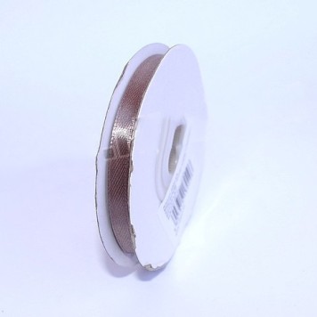 Banda decor saten 6mmx25y ginger