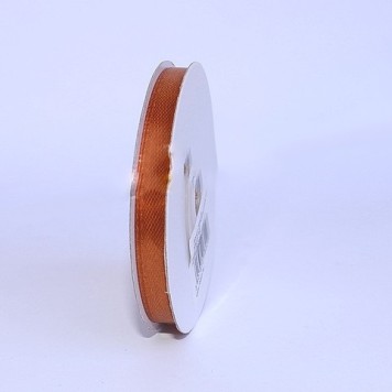 Banda decor saten 6mmx25y ruginiu