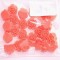Trandafiri rasina 15mm s/25 coral