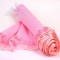 Crep cu tiul 28cmx2.5m roz