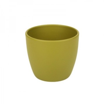 Bol ceramic 15cm verde mat