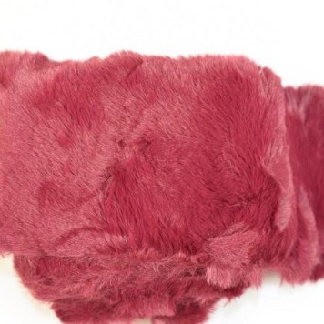 Rola blana iepure 8cmx1.6m bordeaux