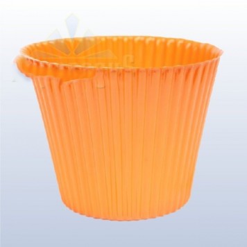 Vas pvc 12cm portocaliu