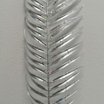 Frunza palmier 82cm argintiu