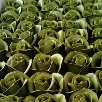 Set trandafiri sapun s/50-verde.