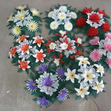 Coroane artificiale alb