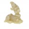 Lum.forma de cerb 8 x 10 cm crem