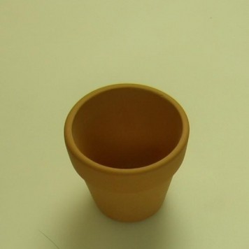 Vas lut 7x6.5cm natur