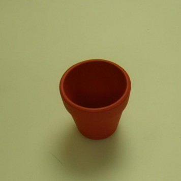 Vas lut 7x6.5cm rosu