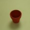 Vas lut 7x6.5cm rosu