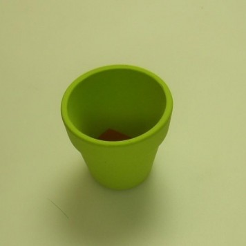 Vas lut 7x6.5cm verde deschis