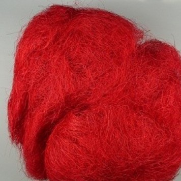 Sisal 0,5kg rosu