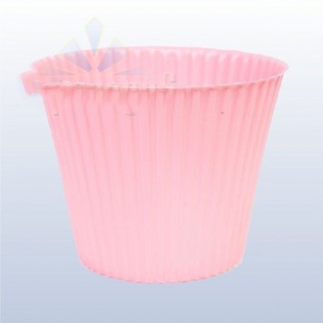 Vas pvc 12cm roz