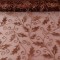 Organza cu glitter 36cmx5y maro