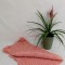 Plasa juta natur,colorat roz
