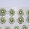 Sir margele cu strasuri 1.2m S/50 mar verde