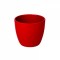 Bol ceramic 13cm rosu