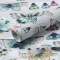 Ambalaj hartie 50x70cm S/10 alb/albastru/roz/galben.
