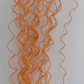 Fir curly S/30 portocaliu