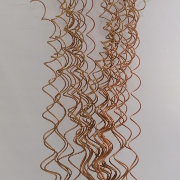Fir curly S/30 maro deschis-auriu