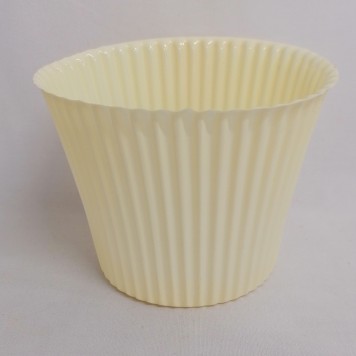 Vas PVC 12cm crem