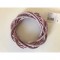 Coronita din nuiele d15cm roz