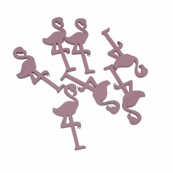 Fig. flamingo din lemn 7cm s/12 5611