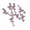 Fig. flamingo din lemn 7cm s/12 5611