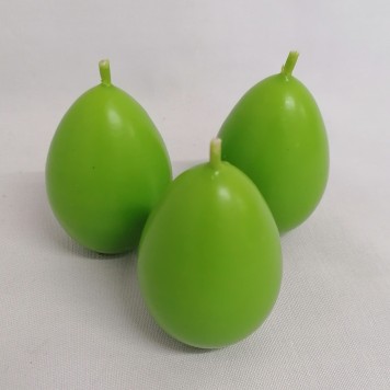Lumanare oua verde