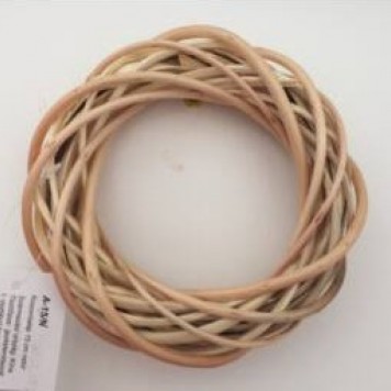Coronita din nuiele D15cm natur