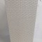 Ghiveci plastic rattan finezja 35x35x68cm alb