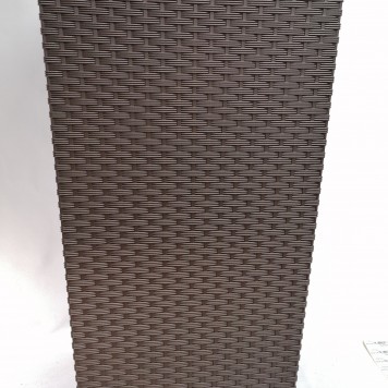 Ghiveci plastic finezja 40X40cm mokka