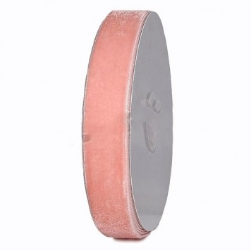 Banda decor catifea 2cmx10m bej pudra