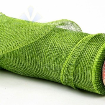 Plasa decor (plastic) 54cmx10y verde deschis verde