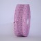 Banda decor textil 40mmx10m nalba/mov