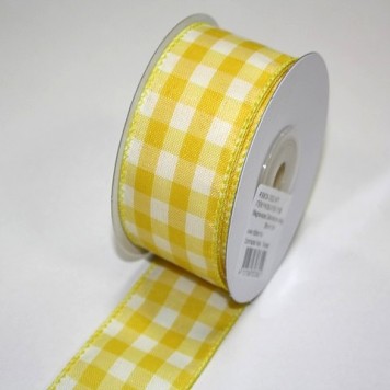 Banda decor 38mmx10m galben